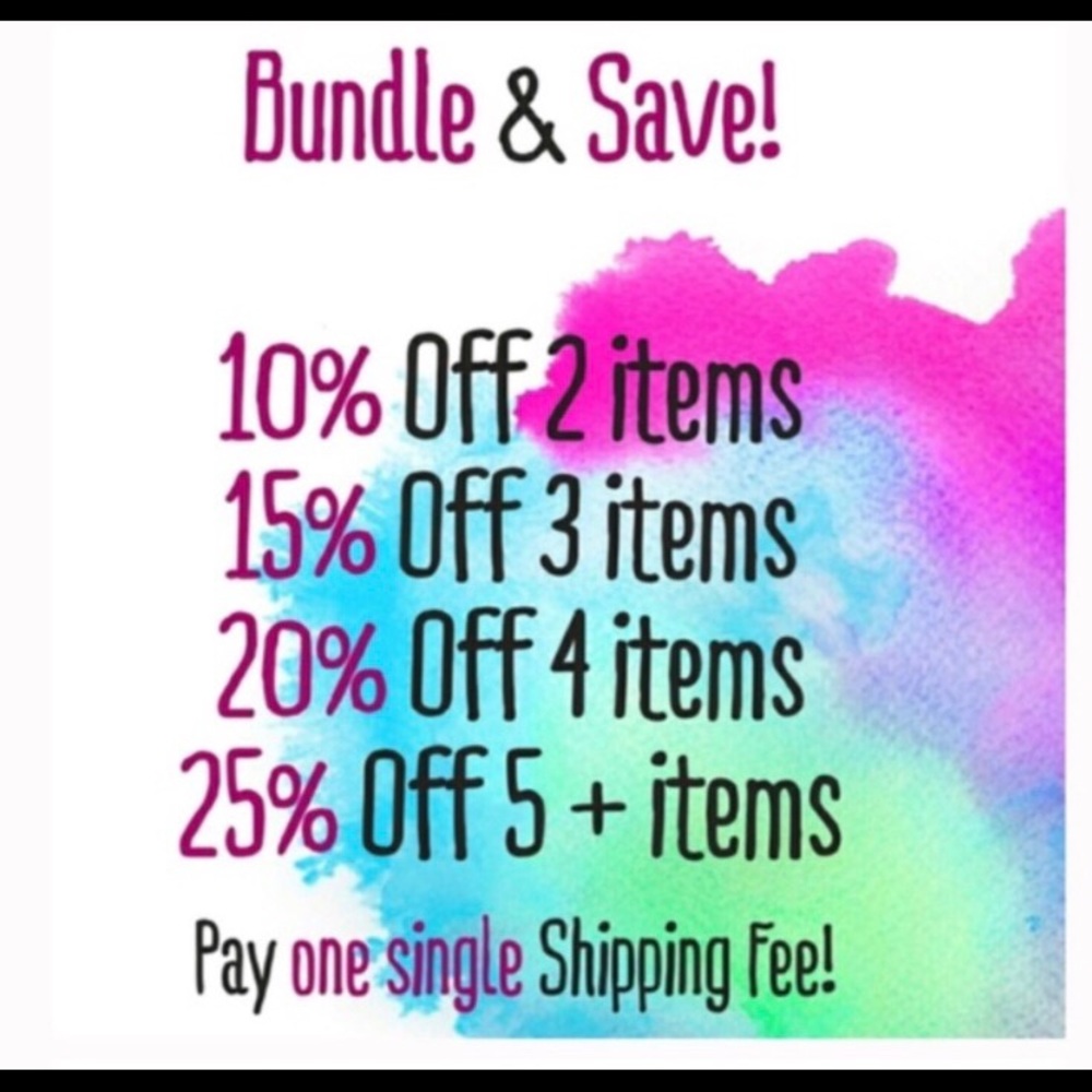 🛍 bundle and save 🛍